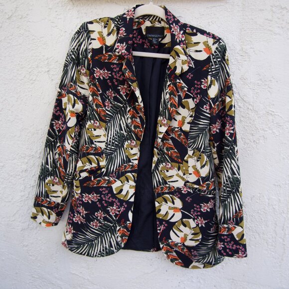 Cynthia Rowley Jackets & Blazers - Cynthia Rowley Tropical Design Blazer